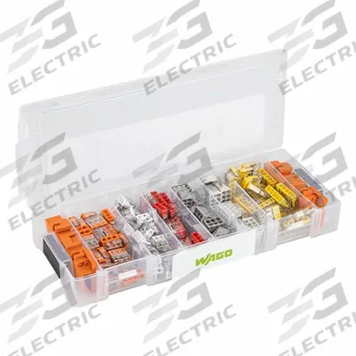 WAGO Wire Connector Kit: 115 Pieces - Mixed Wire Connector & Terminal Sets