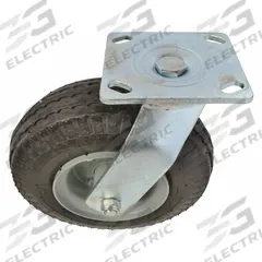 DAYTON Swivel Caster: 300 lb Load Capacity, 8 in Overall Lg, 3 in Overall Wd, Rubber/Steel, Black (MPN MH13X48302G). Key specifications — Material: Rubber; Compatible Grainger Part Number: 13X486; Color: Black; Brand: DAYTON; Manufacturer Part Number: MH13X48302G.