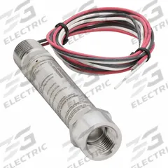 Pressure Transmitter, 5 psi (MPN E2FC5NF0442CFX03F5#). Key specifications — Process Connection Type: NPT; Intrinsically Safe: Not Specified Intrinsically Safe; Housing Material: Stainless Steel; IP Rating: IP66; Electrical Connection: 1/2 in NPT Conduit with Cable; Series: E2F; NEMA Rating: 4X; Output: 4 to 20mA.