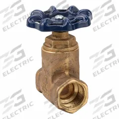 NIBCO Gate Valve: 3/4 in, Bronze, Non-Rising, FNPT x FNPT, 200 psi Max. Pressure (CWP), Wheel (MPN T29-3/4). Key specifications — Wedge Material: Cast Brass; Brand: NIBCO; Bonnet Material: Bronze.
