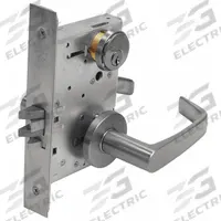 CORBIN RUSSWIN Door Lockset: Office Lever Locksets, Chrome, ADA Compliant (MPN ML2051 NSA 626). Key specifications — attr1024149: Not Ligature-Resistant; attr1011488: CORBIN RUSSWIN; attr1024446: F04; attr1011524: No Message; attr1011506: NSA Lever; attr1011485: Yes; attr1059461: Satin Chromium-Plated : Steel.