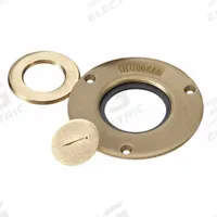 HUBBELL WIRING DEVICE-KELLEMS Crown Plug: Round, Brass, Hubbell, S2425/S2525/S2530/S2555/S881/SF2525 (MPN S5012). Key specifications — Compatible with Series: Hubbell; Brand: HUBBELL WIRING DEVICE-KELLEMS; Accessory Type: Crown Plug; Compatible with Manufacturer Model Number: S2525; Manufacturer Part Number: S5012; Material: Brass; Shape: Round.