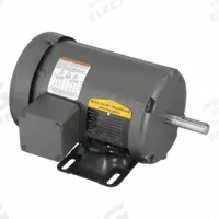 BALDOR General Purpose Motor: Rigid Base Mount, Totally Enclosed Fan Cooled, 1/2 hp, 230/460V AC (MPN M3537). Key specifications — Brand: BALDOR; Nameplate Voltage @ 60 Hz: 230/460V AC; Full Load Current @ 60 Hz: 2.0/1.0 A; Nameplate RPM @ 60 Hz: 3,600 RPM; Motor Enclosure: TEFC.