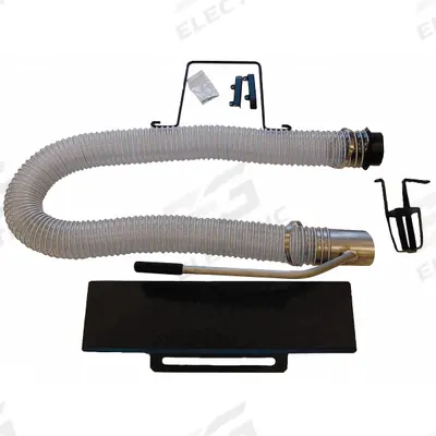 BILLY GOAT Hose Kit: 4 in Dia, Plastic, Rubber - Litter & Leaf Vacuum Parts & Accessories