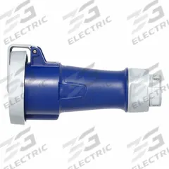 LEVITON Pin and Sleeve Connector: Blue, 250V AC, Three Phase, 30 A, 3 Pole, 4 Wire, IEC Grounding (MPN 430C9WLEV). Key specifications — Brand: LEVITON.