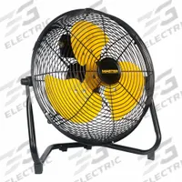 MASTER Circulating Fan: 12 in Blade Dia, 120V AC, Stationary, 1/5 hp, Direct Drive, Steel (MPN MAC-12F). Key specifications — Mobility: Stationary; Voltage: 120V AC; Brand: MASTER.