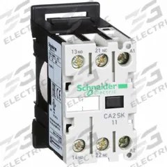 SCHNEIDER IEC Control Relay: DIN-Rail Relay Mounting, 480V AC Coil Volt, 1NO/1NC, 10 A (MPN CA2SK11T7). Key specifications — Brand: SCHNEIDER.