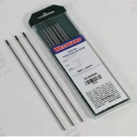 WESTWARD Tungsten Electrode: Pure Tungsten, 5/32 in x 7 in, Green, EWP, 10 PK (MPN 31GH97). Key specifications — Brand: WESTWARD; Overall Length: 7 in; AWS Classification: EWP; Welding Current Designation: AC; Color: Green.