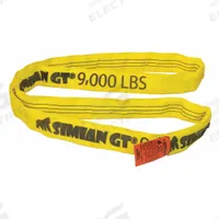 STREN-FLEX SIMIAN GT Round Sling: Type 5, Polyester, Nylon, 8 ft Sling Lg, 1 3/32 in Body Dia (MPN SFERSST3-08). Key specifications — Brand: STREN-FLEX SIMIAN GT.