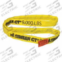STREN-FLEX SIMIAN GT Round Sling: Type 5, Polyester, Nylon, 8 ft Sling Lg, 1 3/32 in Body Dia (MPN SFERSST3-08). Key specifications — Brand: STREN-FLEX SIMIAN GT.