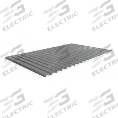 TENNSCO Decking: 60 in x 36 in x 9/16 in, 22 ga Decking, Steel, 4,150 lb Load Capacity (MPN BSD-6036). Key specifications — Decking Material: Steel; Frame Finish: Powder Coated; Color: Industrial Gray; Includes: (5) Panels; Brand: TENNSCO.