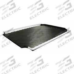 STRUCTURAL PLASTICS Containment Tray: 24 in x 30 in x 1 in, Black/White, High Density Polyethylene (MPN CTW300124). Key specifications — Brand: STRUCTURAL PLASTICS; Material: High Density Polyethylene; Color: Black/White.