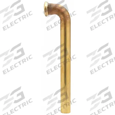 ZURN Waste Arm: Brass, Brass, 1 1/2 in Nominal Pipe Size, 16 3/8 in Overall Lg - Wall Bends