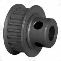 DAYTON Timing Pulley: Modified Curvilinear, Fixed, For GT Timing Belt Section, For 6 mm Belt Wd (MPN 21-3P06M6FA6). Key specifications — Brand: DAYTON; Finish: Clear Anodized; For Belt Series: Powerhouse®.