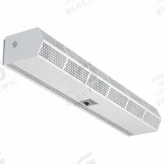 Heated 9"H 73"W 14"D Galv St Air Curtain: Heated Air, Low Profile, For 6 ft Opening, 2,010 cfm, 1 Ph (MPN CLC08-1072EJ-112-G). Key specifications — Brand: BERNER.