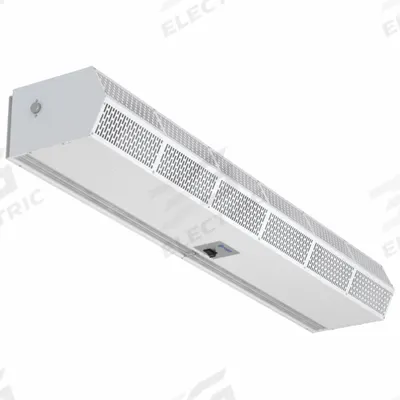 BERNER Heated 9"H 73"W 14"D Galv St Air Curtain: Heated Air, Low Profile, For 6 ft Opening - Heated Air Curtains