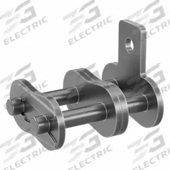 TSUBAKI Attachment Link: For Std Roller Chains, SA-1, 80, Double Strand, 1 in Pitch, Steel, Plain (MPN 80-2SA1CL). Key specifications — attr305132: Attachment; attr305112: TSUBAKI.