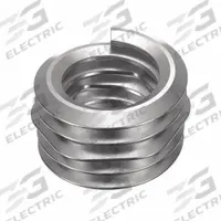 HELI-COIL Helical Insert: Tangless Tang Style, Free-Running, #10-32 Thread Size, Plain, 1,000 PK (MPN T1191-3C190S). Key specifications — Material Grade/Class: 18-8; Thread Direction: Right Hand; STI Tap Size: #10-32; Compatible Material: Metal; System of Measurement: Inch; Brand: HELI-COIL; Tensile Strength: 200,000 to 250,000 psi; Thread Type: Fine.