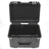 SKB Protective Case: 10 1/2 in x 15 in x 9 in Inside, No Foam, Black, Stationary, 6 lb Wt, No Wheels (MPN 3i-1510-9B-E). Key specifications — Closure Type: Latches; Brand: SKB; Carry-On Size: No.