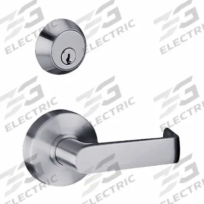 TOWNSTEEL Door Lockset: Storeroom Lever Locksets, Chrome