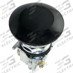 EATON Mushroom Head Push Button: Non-Illuminated, Mushroom Head Profile, Metallic, 30 mm, 1NO (MPN 10250T27B). Key specifications — Brand: EATON; Action: Momentary; Series: 10250T; Push Button Material Type: Metallic.