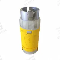 LEGRAND Locking Plug: Non-NEMA, Yellow, 250V AC, 50 A, 3 Pole, 4 Blade (MPN CR6365C). Key specifications — Brand: LEGRAND.