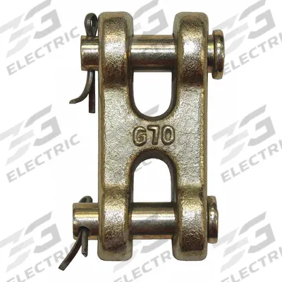 B/A PRODUCTS CO. Connecting Link: Double Clevis, Steel, 2 13/16 in Overall Lg - Double-Clevis Connecting Link