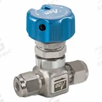 HAM-LET Ultra High Purity Diaphragm Valve: 1/2 in, 316L Stainless Steel, Compression x Compression (MPN 2LDS8R-BI). Key specifications — Diaphragm Material: Chromium Cobalt Nickel; Brand: HAM-LET; Standards: SEMI F20-0305.