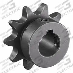 TRITAN Roller Chain Sprocket: 41, For 1/2 in Chain Pitch, 5/8 in Bore Dia, 10 Teeth, Steel (MPN 41BS10H X 5/8). Key specifications — Brand: TRITAN.