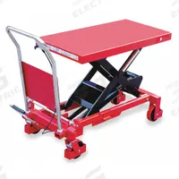 DAYTON Scissor Lift Table: 2,000 lb Load Capacity, 40 in L x 20 in W, 39 in Max Lifting Ht, Steel (MPN 6W804). Key specifications — Platform Material: Steel; Brand: DAYTON.
