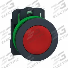 SCHNEIDER Flush Push Button Operator: Non-Illuminated, Flush Profile, Non-Metallic, 30 mm, 1NC (MPN XB5FA42). Key specifications — Brand: SCHNEIDER; Action: Momentary; Series: XB5; Push Button Material Type: Non-Metallic.