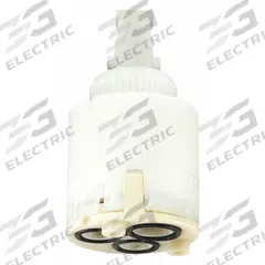 KOHLER Cartridge: For Kohler Genuine Series, Use with Hot Water, Brass, Ceramic Disc, Supply Lines (MPN GP77548). Key specifications — Compatible Series: Kohler Genuine; For Water Temperature: Hot; Compatible Brand: Kohler; Product Type: Cartridge; Includes: Supply Lines; Material: Brass.