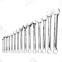 WESTWARD Combination Wrench Set: Alloy Steel, Chrome, 15 Tools, 15° Head Offset Angle, Offset (MPN 4VAV9). Key specifications — attr309520: Chrome; attr309519: Alloy Steel; attr324929: WESTWARD; attr309512: Canvas Pouch; attr309522: No; attr309533: No.