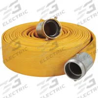 Water Discharge Hose: 6 in Hose Inside Dia., 50 ft Hose Lg, 200 psi, Yellow, MNPSM x FNPSM (MPN RCY600-50MF-G). Key specifications — Brand: APPROVED VENDOR; Temp. Range: -5° to 175°F; Hose Color: Yellow.