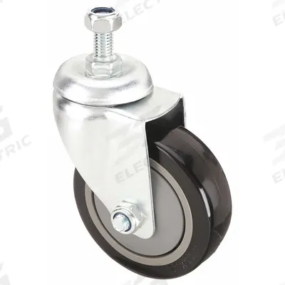 APPROVED VENDOR Caster: 6 1/8 in Overall Ht, 300 lb Load Capacity, 6 1/8 in H x 1 1/4 in W - Hand Truck Wheels, Bearings, Brakes & Axles