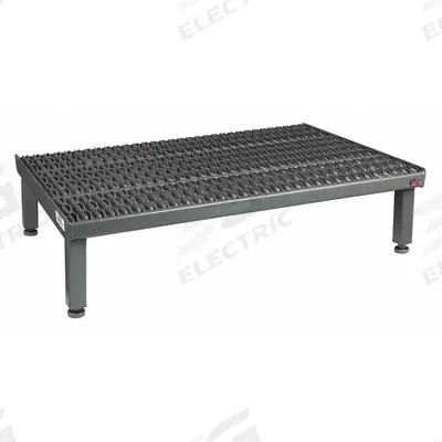 APPROVED VENDOR Work Platform: 14 in Platform Ht - Max, 24 in Platform Wd, 36 in Platform Dp - Adjustable-Height Single-Step Platforms