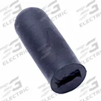 INVACARE Rubber Tip: Invacare, Rubber, 2 in Overall Lg (MPN 107966). Key specifications — Material: Rubber; Product Type: Rubber Tip; Brand: INVACARE; Compatible with Brand: Invacare.