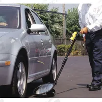 SEE ALL INDUSTRIES Inspection Mirror: 18 in Dia Mirror Size, Mirr. Mat. Glass, Mirr. Shp. Round (MPN DUC-18C). Key specifications — attr1004918: SEE ALL INDUSTRIES; attr1004923: Metal; attr1016088: Wheels Included.