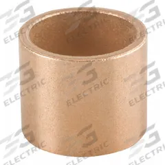 BUNTING BEARINGS Sleeve Bearing: Bronze, 3/16 in Bore, 1/4 in OD, 3/8 in Lg, -50°F to 700°F, 3 PK (MPN DPEP030406). Key specifications — Brand: BUNTING BEARINGS.