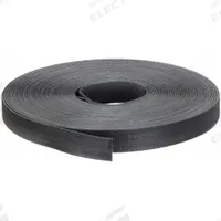 VELCRO BRAND Hook-and-Loop Cable Tie Roll: 37.5 ft Lg, 0.5 in Wd, 35 lb Tensile Strength, Black (MPN .500QTK/12.5). Key specifications — Color: Black; Material: Polypropylene; Brand: VELCRO BRAND.