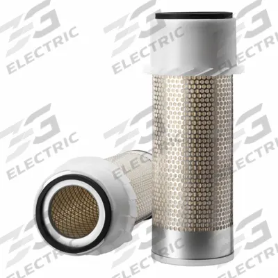 FLEETGUARD Automotive Air Filter: Round-Oval, Round, Axial Seal, 5 1/4 in Outside Dia - Round/Oval Engine Air Filters