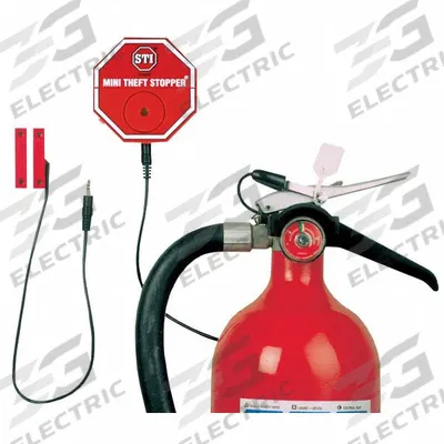 SAFETY TECHNOLOGY INTERNATIONAL Fire Extinguisher Alarm: Miniature Extinguisher Alarm (MPN STI-6255) - Fire Extinguisher Alarms