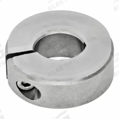 JW WINCO Shaft Collar: 1-Piece, Stainless Steel, Clamp-On, 40 mm Bore Dia - Stainless Steel Vibration- & Sound-Damping Shaft Collars