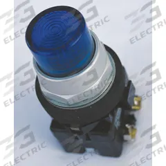 EATON Illuminated Push Button: Illuminated, Extended Profile, Metallic, 30 mm, 1NO (MPN HT8GBBAL1). Key specifications — Brand: EATON; Action: Momentary; Series: HT800; Push Button Material Type: Metallic.