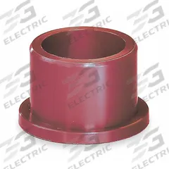 IGUS Flanged Sleeve Bearing: Polymer, 1 in Bore, 1 1/8 in OD, 3/4 in Overall Lg, Dark Red, 5 PK (MPN RFI-1618-12). Key specifications — Brand: IGUS; Color: Dark Red.