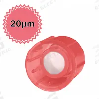 Caps for FlowTubes(TM): 14.4 mm Dia, Red, HDPE, Unlined, Narrow Mouth Size, 500 Closures Included (MPN T9009-20). Key specifications — Clarity: Translucent; Mouth Size: Narrow; Product Type: Cap; Septa Included: No; Vented: No; Brand: MTC BIO; Closure Color: Red; Closure Liner Material: Unlined.