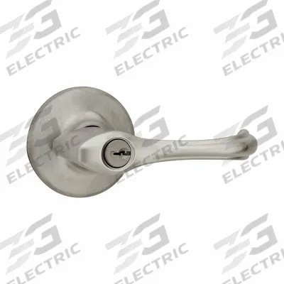 KWIKSET Door Lever Lockset: Office Lever Locksets, Nickel