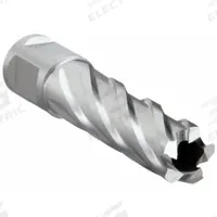 SLUGGER BY FEIN Annular Cutter: 14 mm Cutter Dia, 2 in Max Cutting Dp, Bright, High Speed Steel (MPN 63134139102). Key specifications — attr253884: No; attr253885: Bright; attr253886: High Speed Steel; attr253887: Weldon Flat; attr253888: Metric; attr277149: SLUGGER BY FEIN.