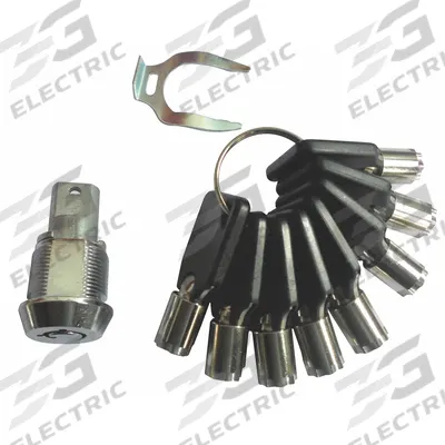 WESTWARD Replacement Lock and Key: Repl Lock and Key (MPN TTLK003G) - Cabinet & Cart Locks & Keys