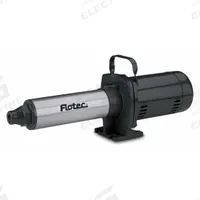 FLOTEC Booster Pump: 3/4 hp, Single Phase, 115/230V AC, 13 gpm Best Efficiency Flow, 3/4 in FNPT (MPN FP5722). Key specifications — Brand: FLOTEC.